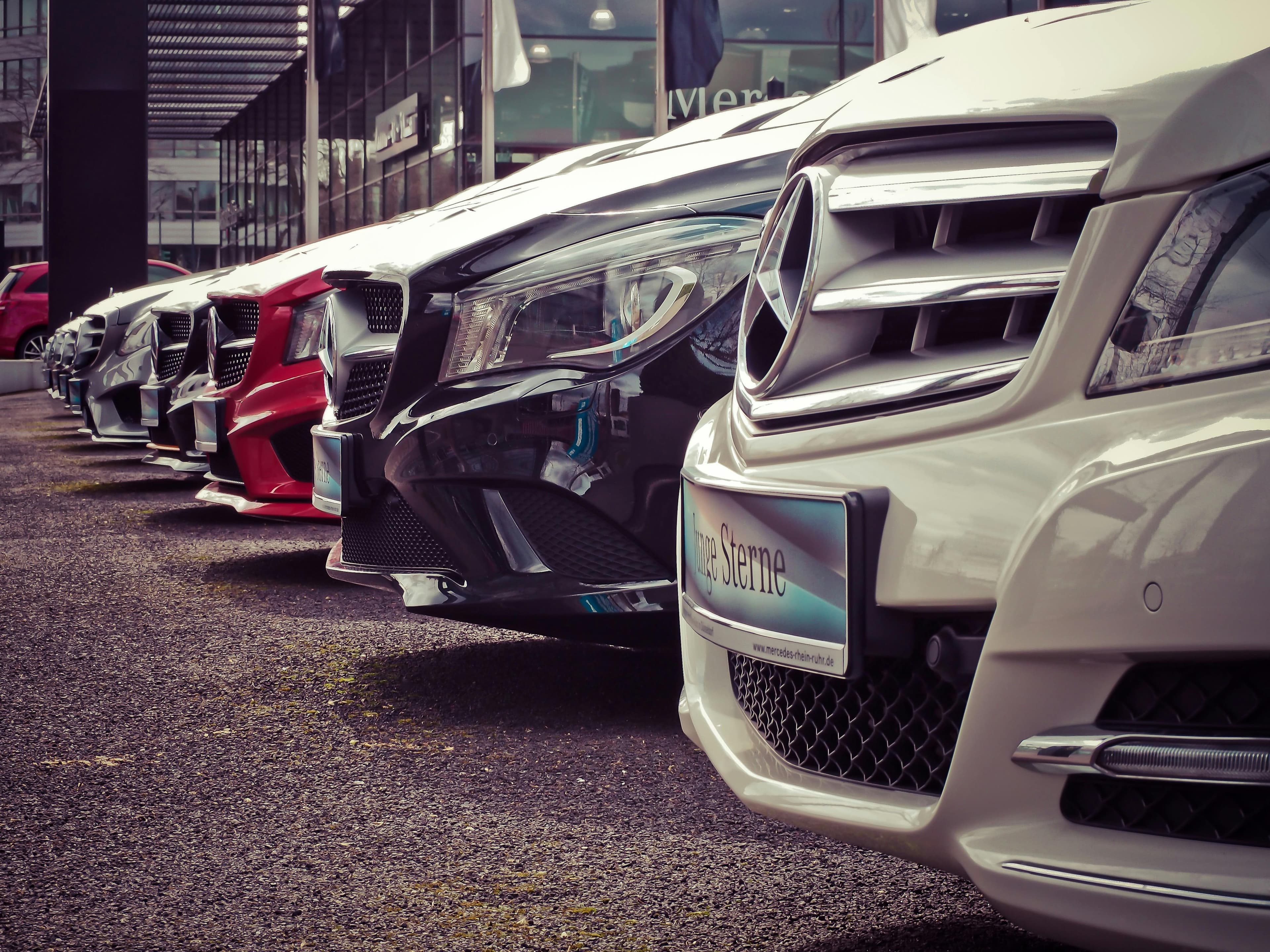 Luxury Mercedes car